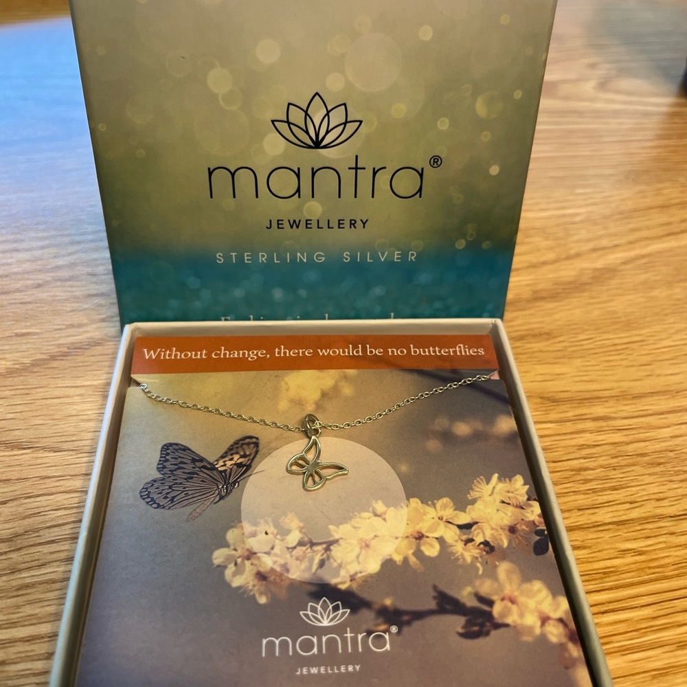 Mantra Jewellery UK Butterfly Necklace